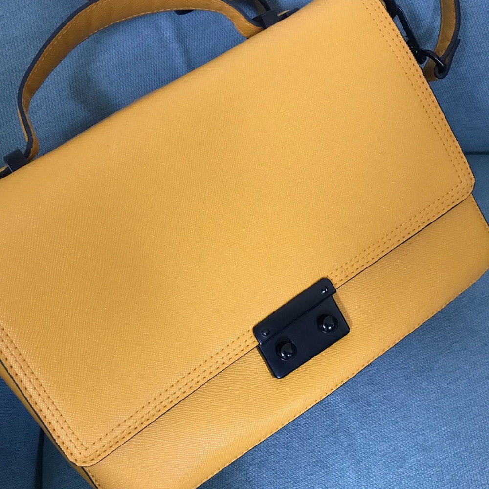Topshop Saffiano Satchel